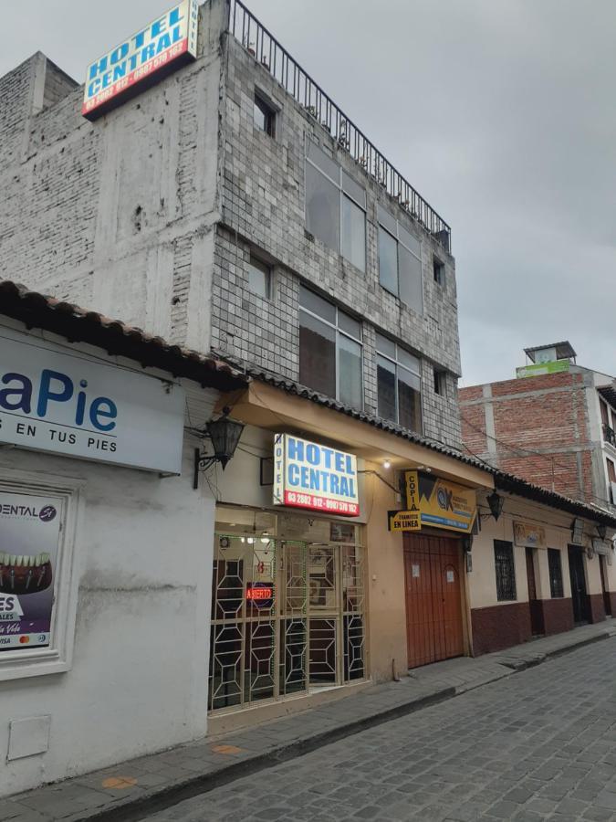 Hotel Central Latacunga Buitenkant foto